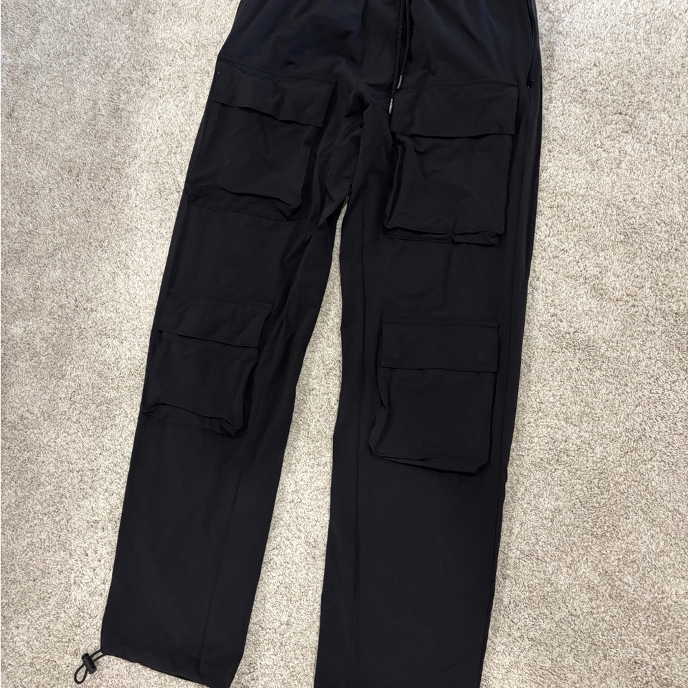 Alo Men's Black Cargo Pants